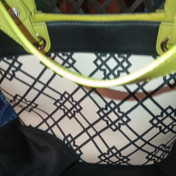 Spartina 449 Handbag Seven Oaks Dafauski Island, SC Green &  Black - Picture 6 of 12